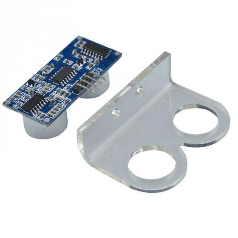 Ultrasonic Sensor Stand Mounting Bracket Holder for HC-SR04 - Transparent - Image 6