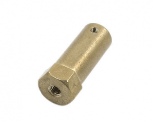 Robot Wheel 85mm + Metal Coupler 4mm - Image 2