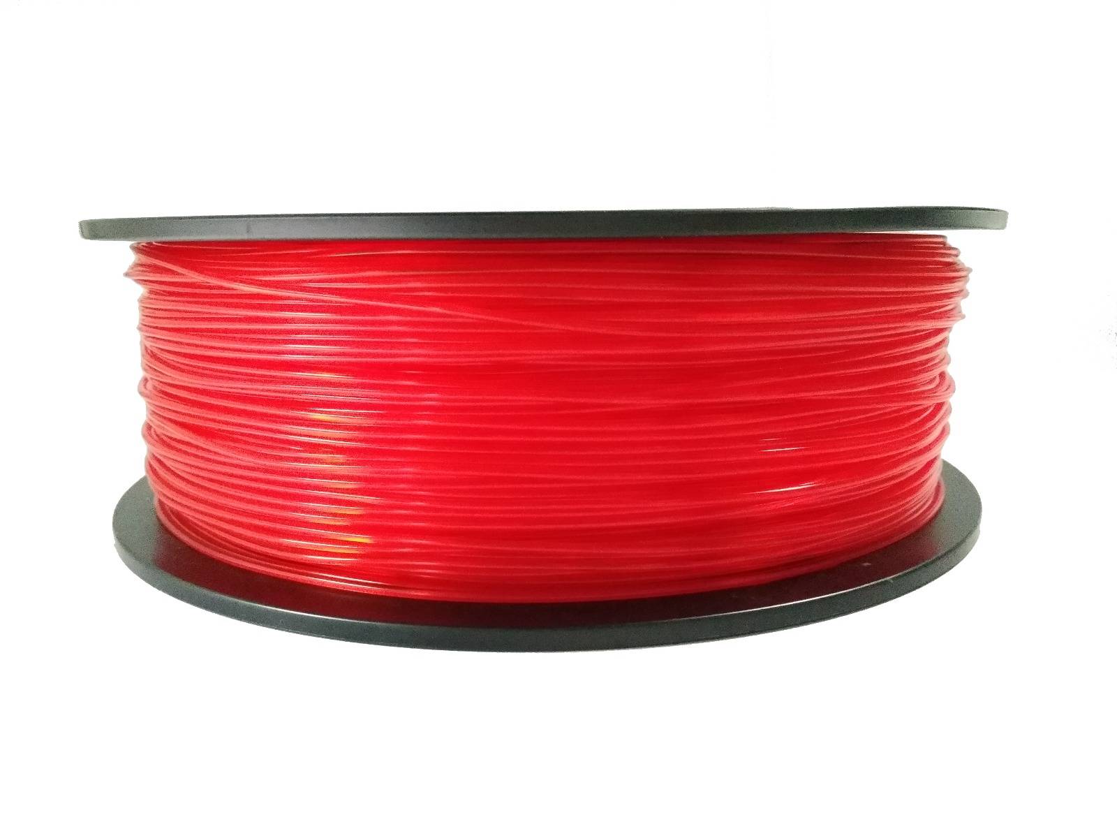 3D Printer PLA Filament 1.75mm Transparet Red