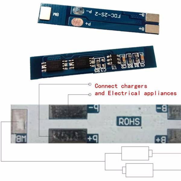 2S Li-ion Lithium Battery 18650 Charger Protection Module Board 3A 7.4V 8.4V - Image 5