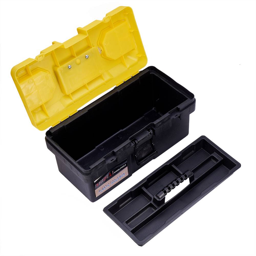 14 Inch Hand Carry Lockable Storage Tool Box - Image 4