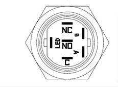 16mm Waterproof Power 12V LED 5Pin ON-OFF Metal Push Button Switch + Connector - Image 13