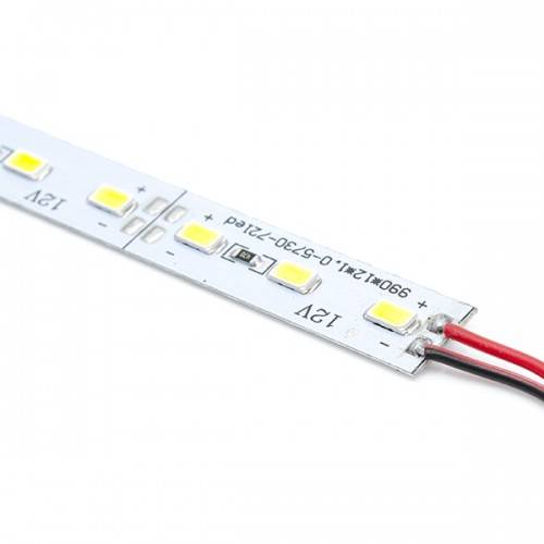 1M SMD5730 12V Warm White Rigid Led Strip Light 72 Leds/m - Image 2