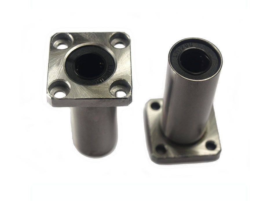 LMK12LUU Square Flange Mounted Linear Motion Ball Bearing