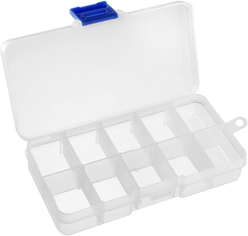 Components Storage Box 10 Grid 130X70X22mm Small - Image 3