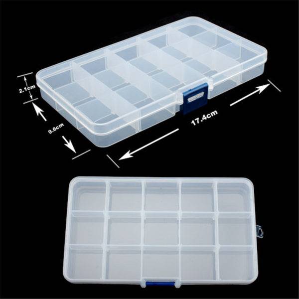 15 Grids Organizer Box for Electrical Components - Image 2