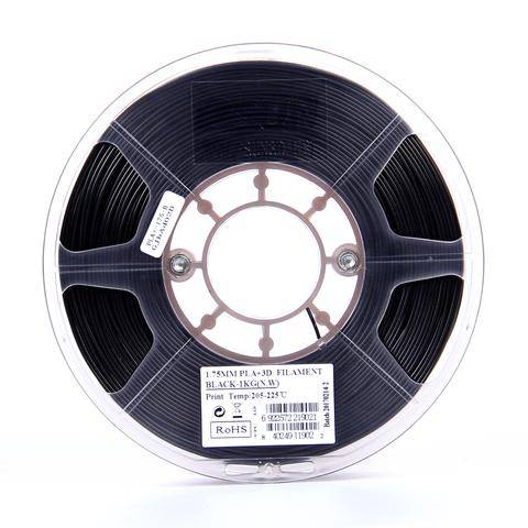 3D Printer Filament PLA+ eSUN 1.75mm 1Kg Black - Image 2