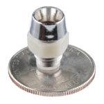 5mm LED Holder with Chrome Finish - Image 3