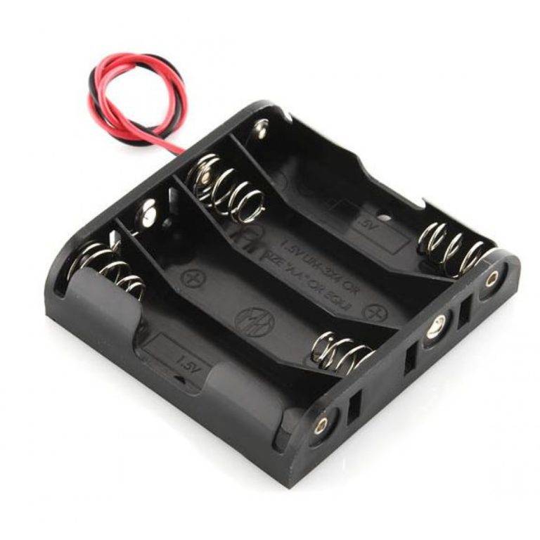 4 Way AA 1.5V Battery Holder - Image 2