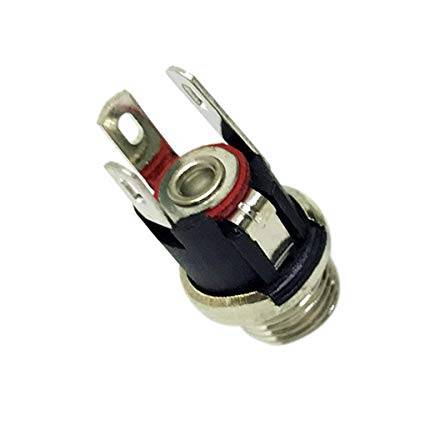 DC Power Supply Jack Socket Female Panel Mount Connector 3 Pin - Image 3