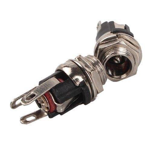 DC Power Supply Jack Socket Female Panel Mount Connector 3 Pin - Image 4