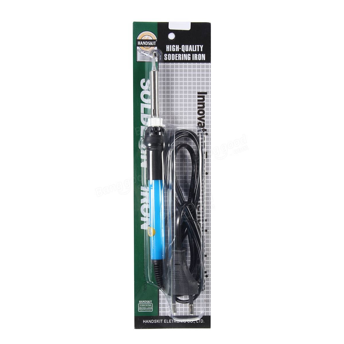 HANDSKIT 220V 60W Adjustable Temperature Soldering Iron - Image 3