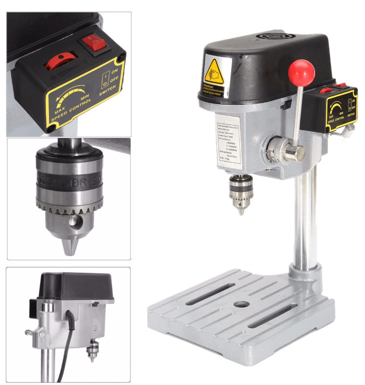 Mini Bench Drilling Machine For DIY Wood Metal Electric Tools - Image 3