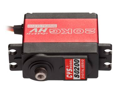 CYS-S0200 20Kg Digital Metal Steering Gear Servo Motor - Image 3