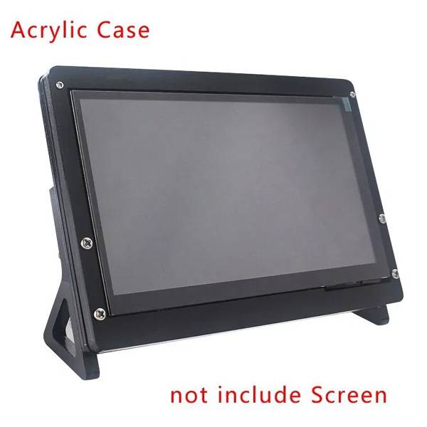 7 Inch LCD Acrylic Screen Case Holder Bracket For Raspberry Pi - Image 2