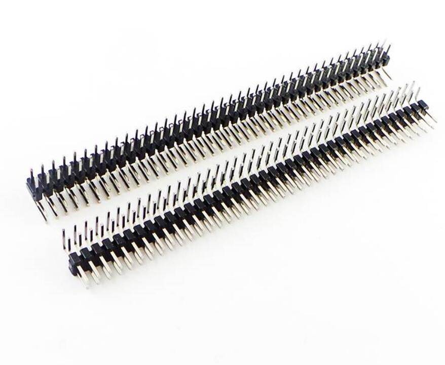 Pin Header Male Double Angled 2.54mm - Image 2
