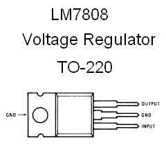 LM7808 – 8V Fixed Voltage Regulator IC - Image 2