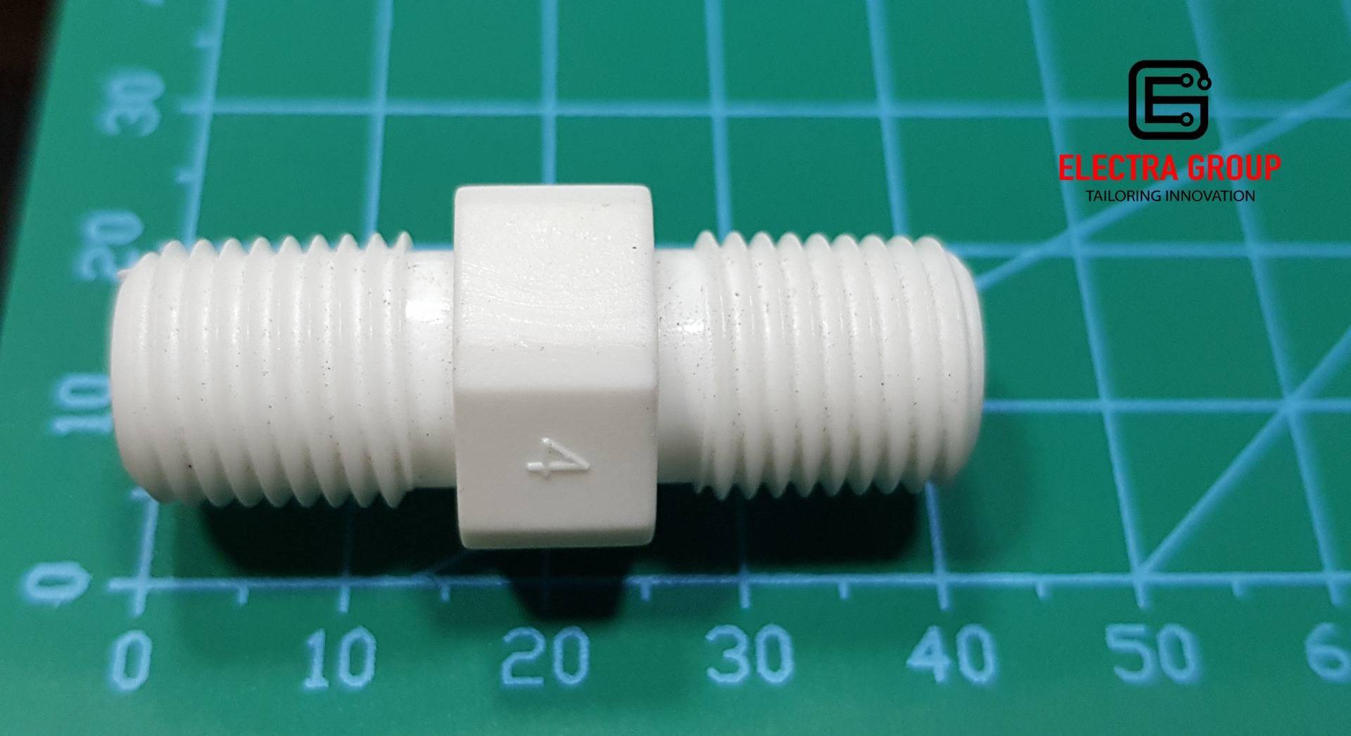 Male to Male Thread PVC-U Connector for 6mm Tube - Image 5
