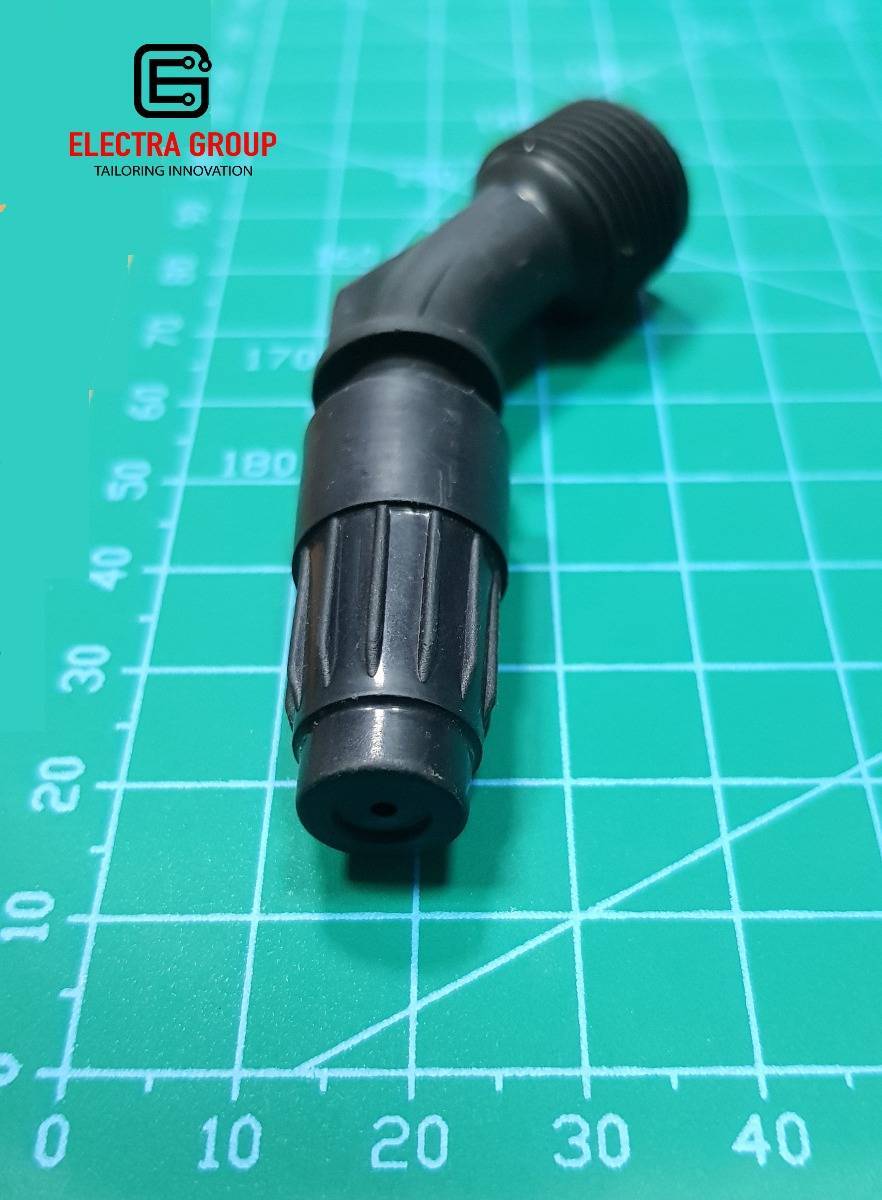 Sprinkler Plastic Water Nozzle Black Sprayer