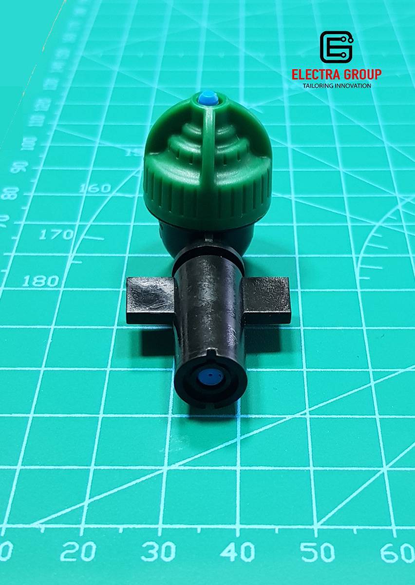 Sprinkler Plastic Water Nozzle Green Sprayer - Image 3