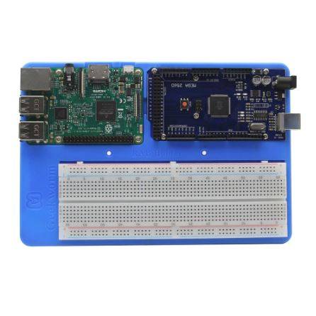 5 in 1 RAB Holder Breadboard ABS Base For Raspberry Pi Arduino UNO R3 Mega 2560 - Image 4