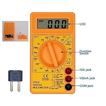 Digital multimeter Dt-830D (With Buzzer) - Image 6