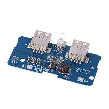 Power Bank Charger Module 5V 2A With Dual USB