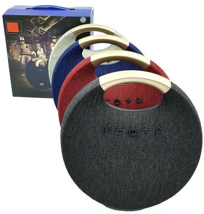 M1 Mini Bluetooth Portable Splash Proof Speaker With Pendrive/Sd Card/Aux Support - Red - Image 2