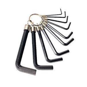 10 Pcs Hex Allen Keys Set Black - L keys - Image 2
