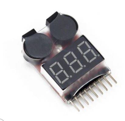 Lipo Battery Voltage Tester / Low Voltage Buzzer Alarm