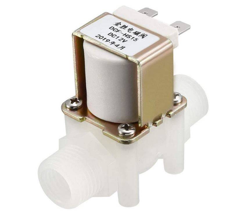 DCF-HS15 Electric Water Solenoid Valve 12VDC 0.02-1Mpa Normally Closed