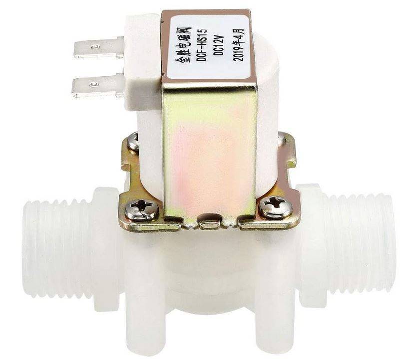 DCF-HS15 Electric Water Solenoid Valve 12VDC 0.02-1Mpa Normally Closed - Image 3