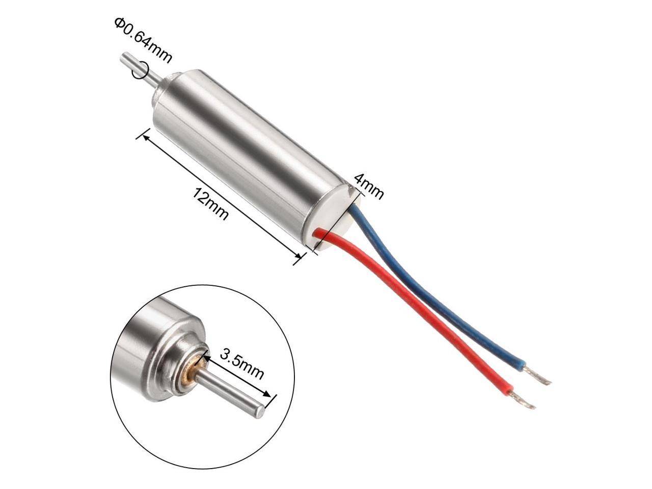 Dc 3V Brushless Micro Motor 412 4x12mm - Image 2