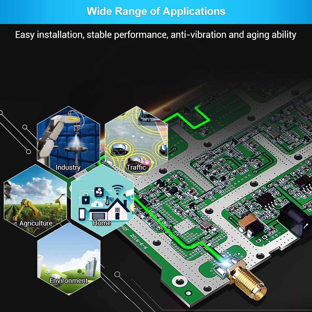 GSM Antenna IPX to SMA Connector for SIM900A SIM900 SIM800L GPRS - Image 6