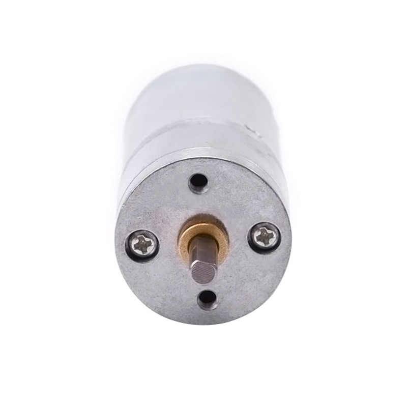JGA25-370 12V DC Gearmotor 17 RPM - Image 2