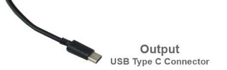 Wall Adapter Fixed Type C USB Output 5Vdc 3A With on off switch - Image 2