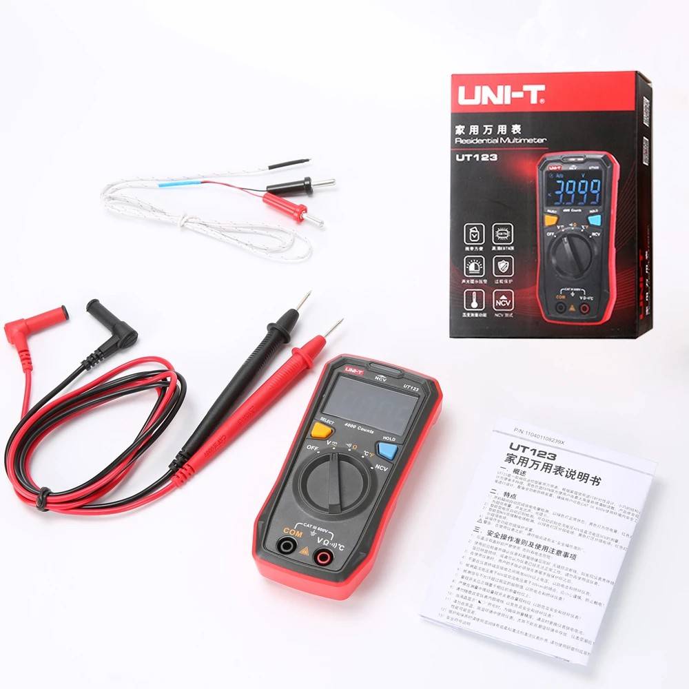 Uni-T Ut123 Auto Range Digital Multimeter - Image 4
