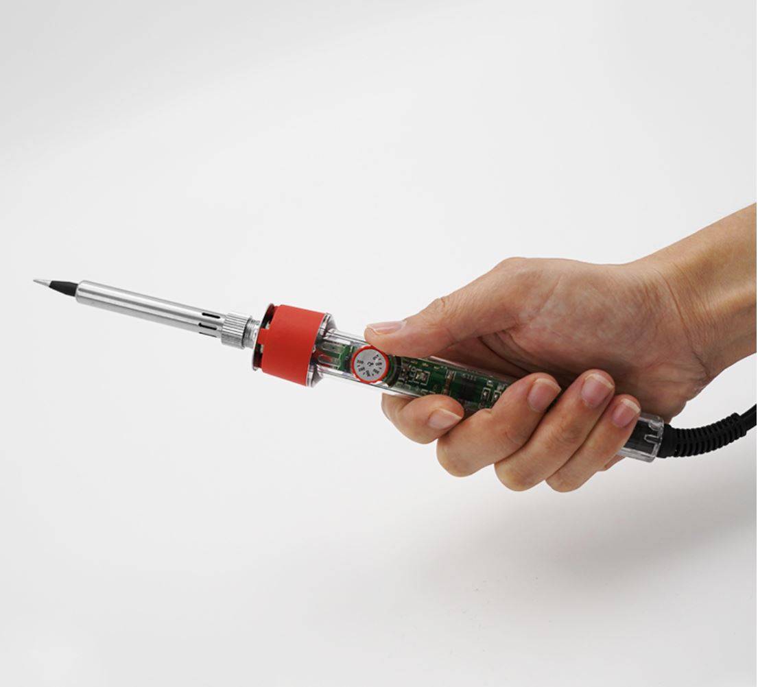 UNI-T EH130-80 Adjustable Temperature Transparent Soldering Iron 80W - Image 3