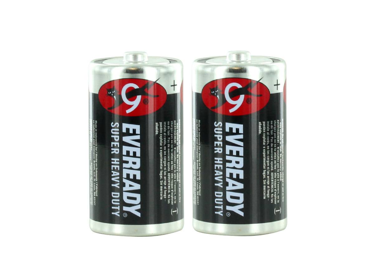 Eveready D-Size 1.5V Two Batteries