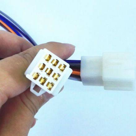 9 Pin 2.8mm Male to Female Connector Cable Extension - Image 3