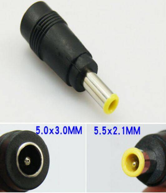 5.0mm x 3.0mm Male to Female Plug Jack DC Connector Adapter - Image 4