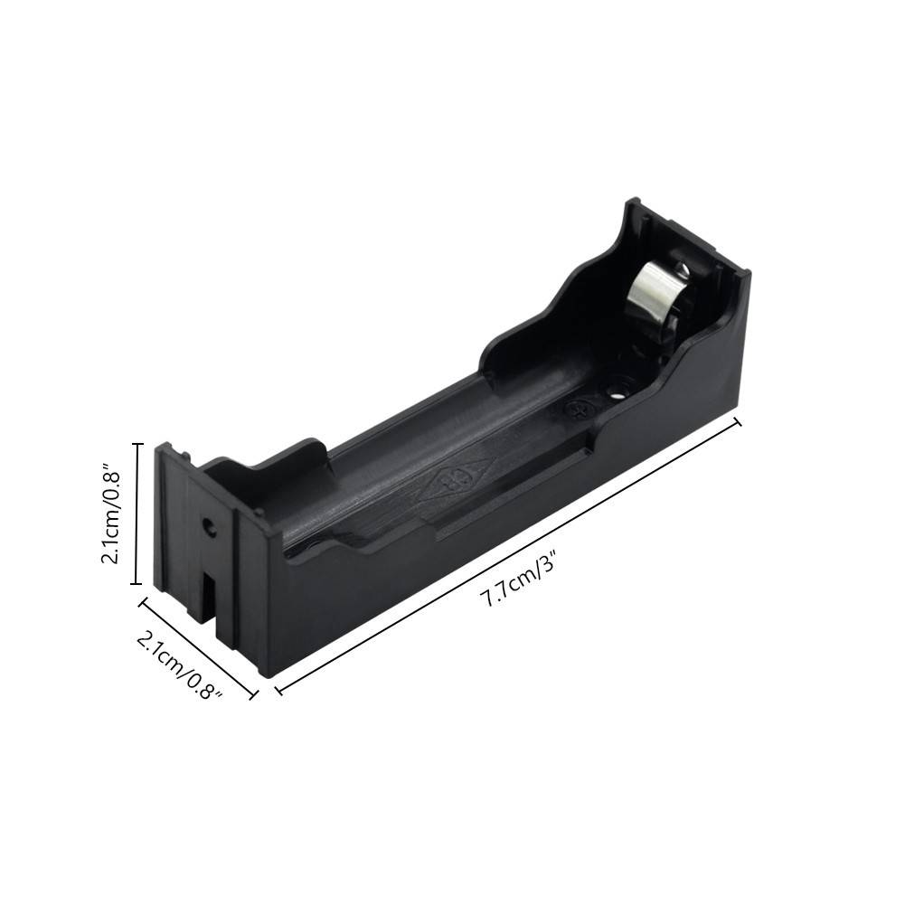 18650 Battery Case Holder 1 Cell with Hard Pin for PCB - Image 3