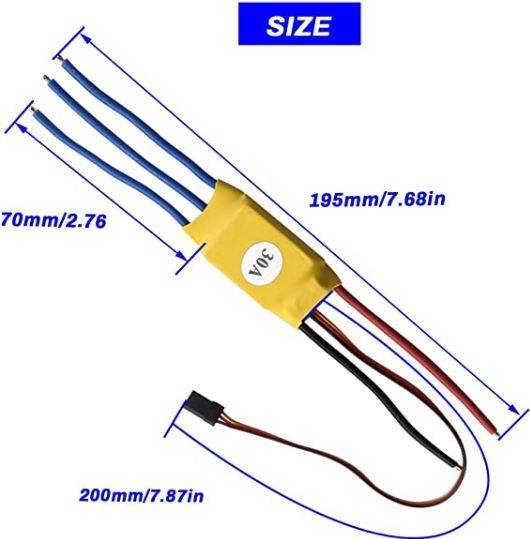 30A ESC Brushless Motor Speed Controller - Image 4