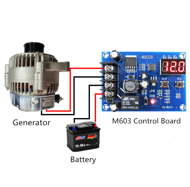 XH-M603 Charging Control Module 12-24V Battery - Image 3