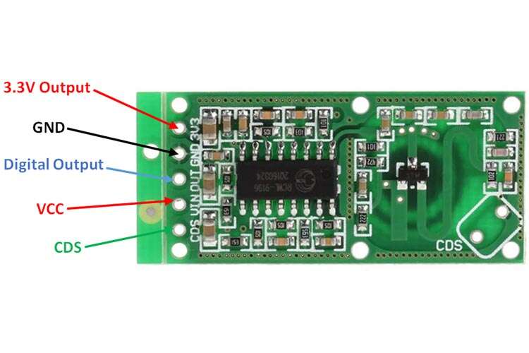 RCWL-0516 Microwave Radar Sensor Switch Module - Image 5