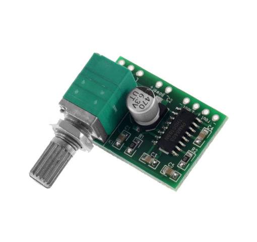 PAM8403 Audio Amplifier With Volume Control