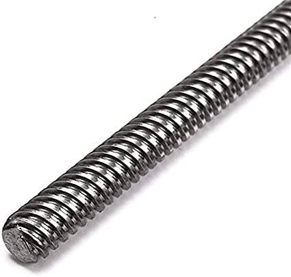 Lead Screw for CNC & 3D Printer Size 8x1000mm+ANTI BACKLASH Nut - Image 2