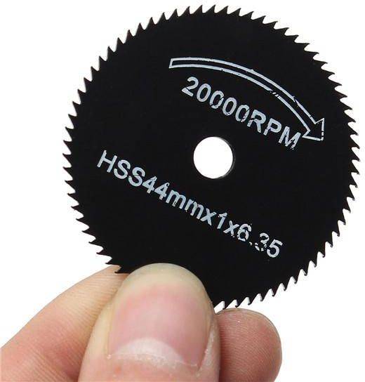 6pcs Metal HSS Circular Saw Blade Set Cutting Discs for Rotary Tool - Image 2