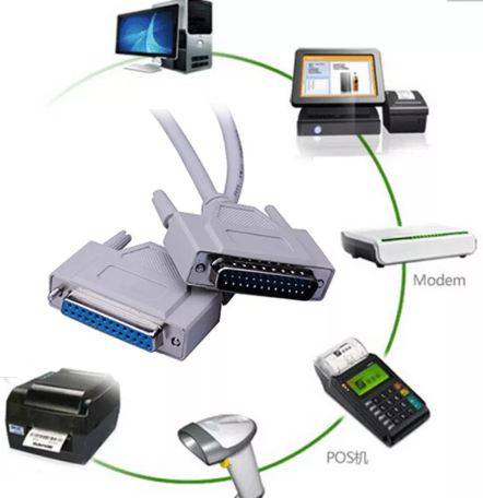 1.5M 25Pin DB25/25F Male to Female Cable - Image 3