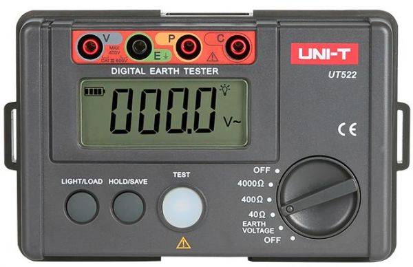 UT522 Digital Earth Tester